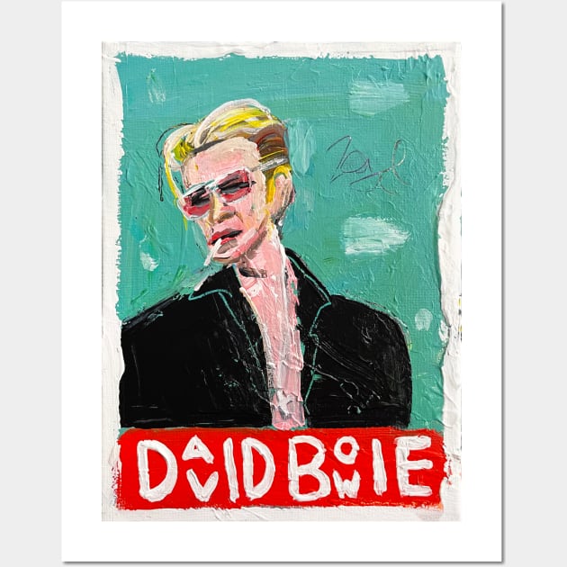 David Bowie Wall Art by ElSantosWorld